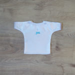 Krsna benkica plava mašna