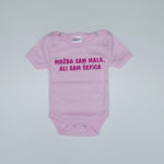 Body kratki rukav rozi-šefica