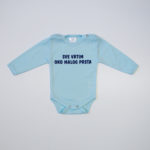 Body dugi rukav plavi-sve vrtim