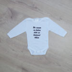 Body dugi rukav bijeli-ne znam za krizu