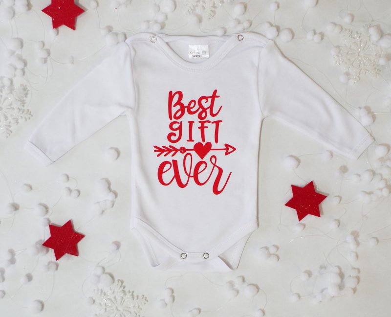 Body "BEST GIFT" bijeli