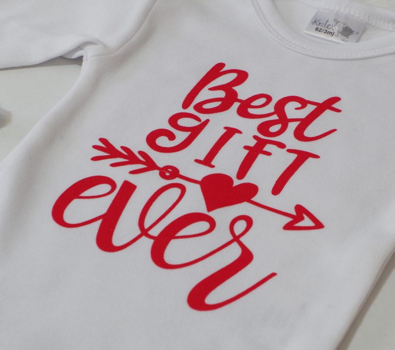 Body "BEST GIFT" bijeli - Slika 2