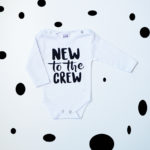 Kretex body "NEW TO THE CREW" - dugi rukav, K10375