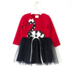 Haljina "LABUD", crvena