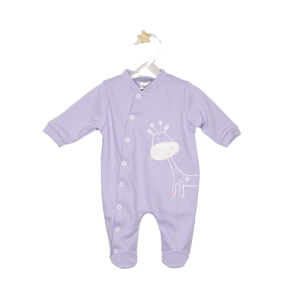 Kombinezon pamuk štik, lila K10116