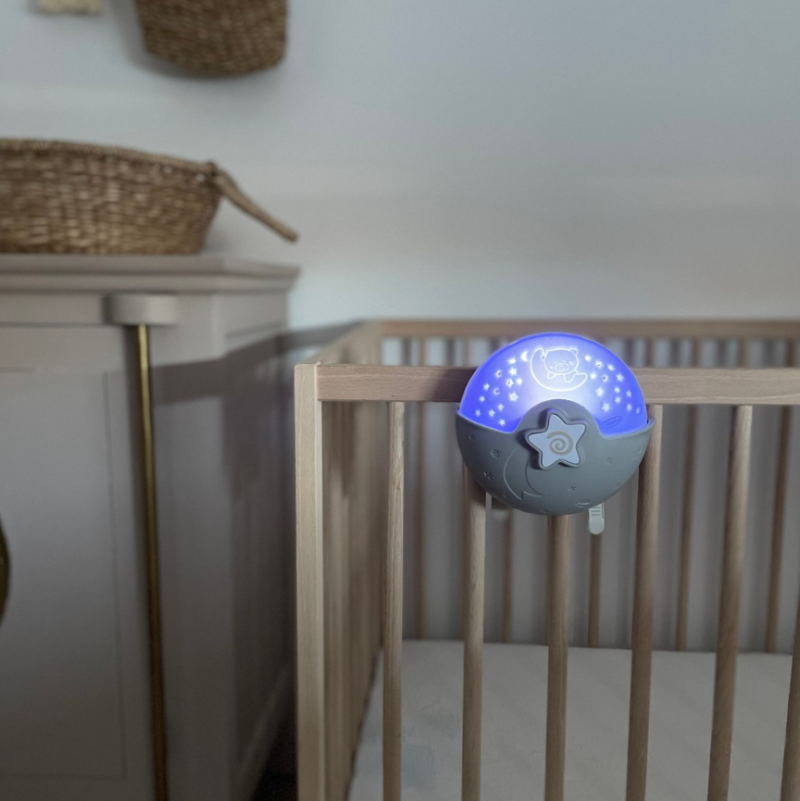 Noćna lampa i projektor za krevetić - rozi 20613 - Slika 5