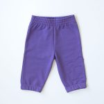 Baby hlače "CVIJET" - ljubičaste