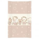 Mekana podloga za previjanje 80cm – BEŽ prijatelji -13626