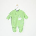 Kombinezon pamuk štik, zeleni