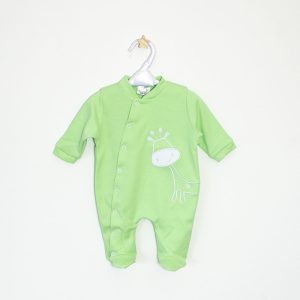 Kombinezon pamuk štik, zeleni