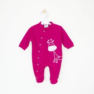 Kombinezon pamuk štik, ciklama