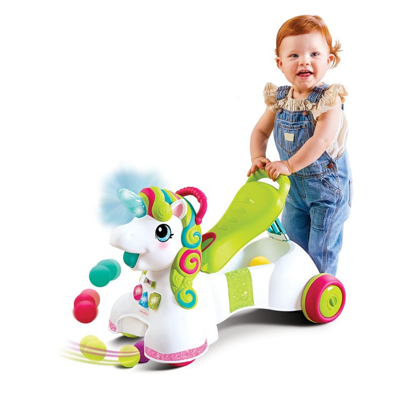 Infantino igračka za prohodavanje "Sit, Walk & Ride Unicorn" - 14210 - Slika 5