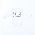Body  "HELLO I´M NEW HERE" d.r. bijeli K10487