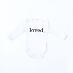 Body "LOVED" d.r. bijeli K10488