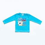 Kretex baby majica Baby tiger - plava