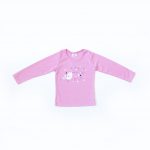 Kretex kids majica Ptičica - svijetlo roza K10311