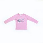 Kretex kids majica Hello - svijetlo roza K10311