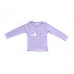 Kretex kids majica Ptičica - lila K10311