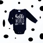 Kretex body "HELLO WORLD" d.r. - crni