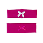 Traka za kosu mašna - ciklama K4934