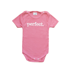 Kretex baby body "Perfect" k.r. - rozi, K10540