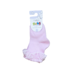 L`adoro elegantne čarapice - roze, roza čipka 10229