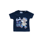 Kretex baby majica "Bear" k.r. - tamno plava, K3978