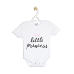 Kretex body "Little princess" k.r. - bijeli, K10573