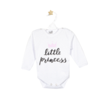 Kretex body "Little princess" d.r. - bijeli, K10575