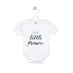Kretex body "Little prince" k.r. - bijeli, K10574