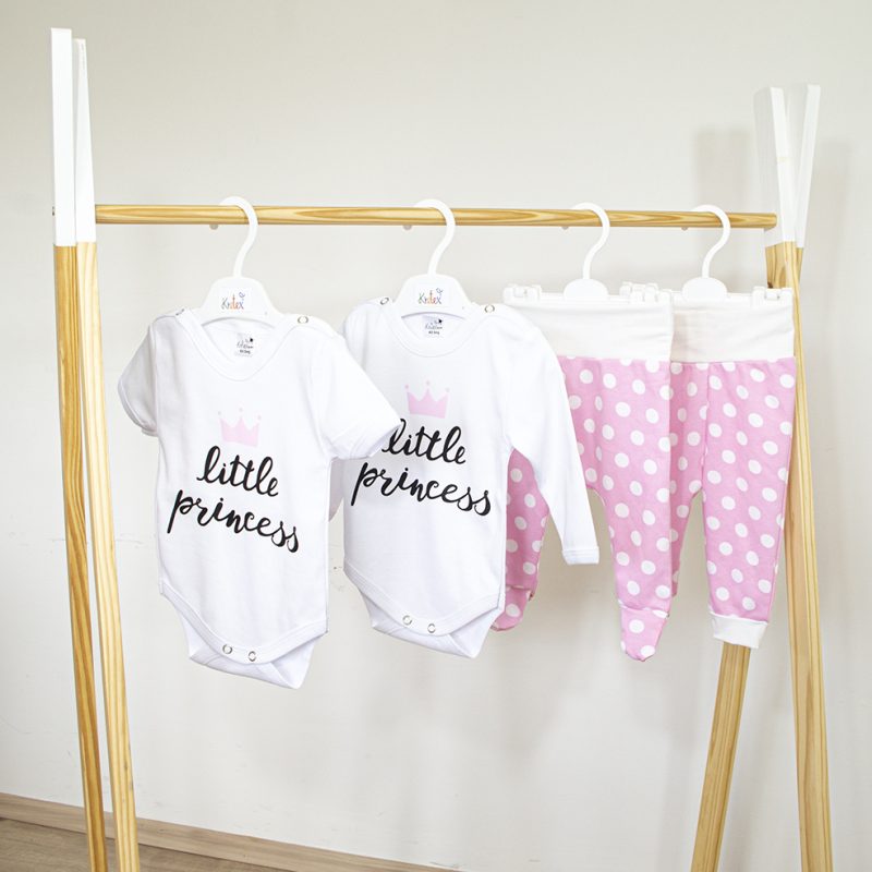 Kretex body "Little princess" d.r. - bijeli, K10575 - Slika 2