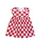 Haljina k.r. "Kockice" (vel. 2-6) - K10595