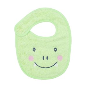 My baby podbradak frotirni "Zmaj" - zeleni 15046