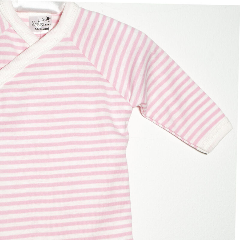 Body benkica - roze pruge K3931 - Slika 2