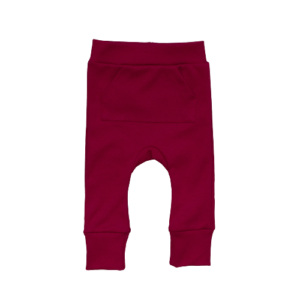 Baby hlače (56-68vel.) - crvene, K10634