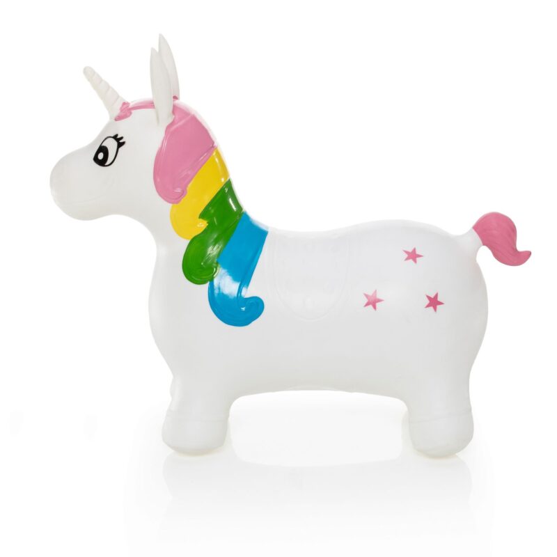 Zopa skakalica Skippy; Unicorn, white - Slika 3