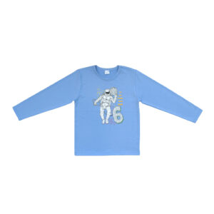 Majica "6. rođendan" d.r. - plava, K10253