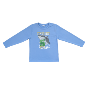 Majica "5. rođendan" d.r. - plava, K10253