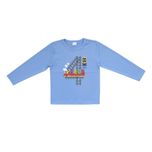 Majica "4. rođendan" d.r. - plava, K10253