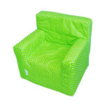 Dječja fotelja "Dora" - zelena, točkice F16074