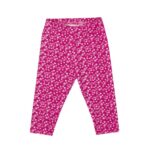 Tajice capri - ružičaste, cvjetići (vel.8-14) K10347
