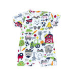 Kombinezon "Farma" k.r. (vel.56-74) - bijeli, K10678