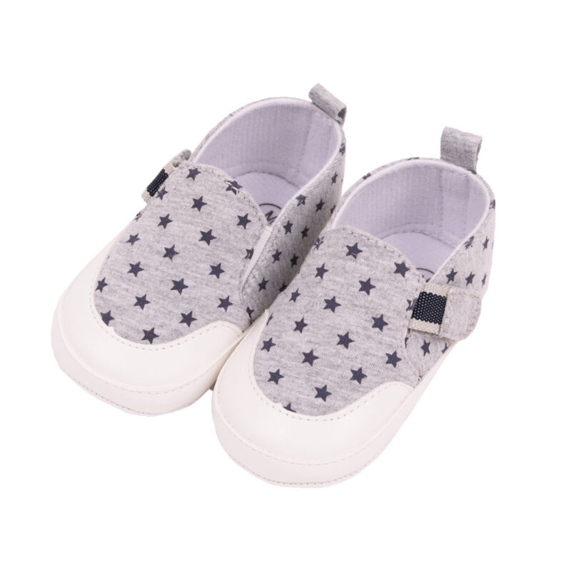 Baby nehodajuće espadrile - sive, 16881