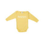 Body d.r. "Happy" - žuti, K10696