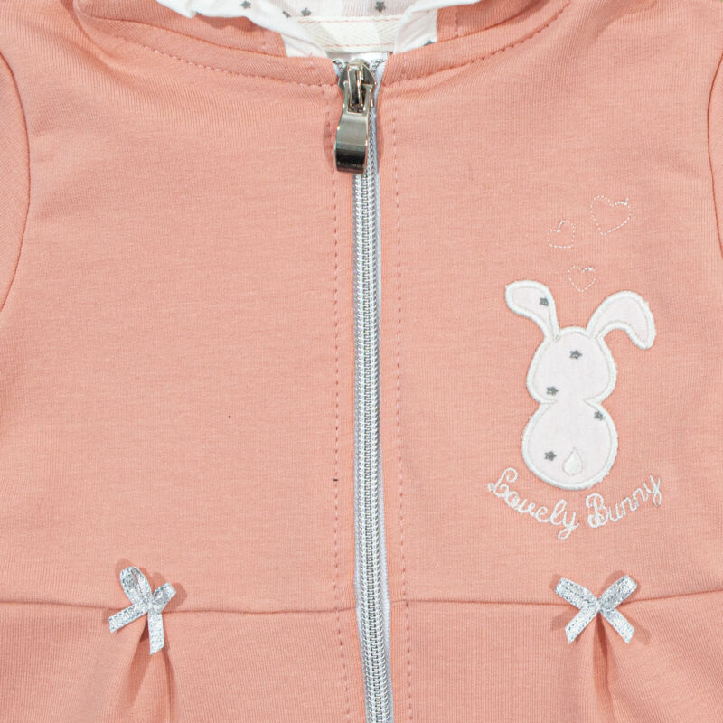 Kretex baby trenirka "Tia" (vel.62-86) - breskva, K10434 - Slika 2