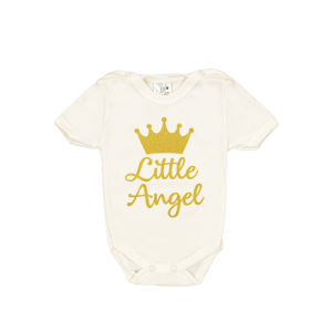 Body k.r. "Little angel" (vel.56-74) - vanilija, K10792