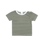 Kretex baby majica k.r. - zelene pruge, K3978