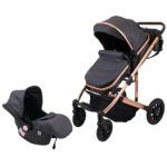 Jungle "Roo" 3u1 kolica: siva, 18707