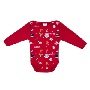 Kretex baby božićni body (vel.56-86) - K10872