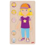 Goki slagalica "Girl"; 18881